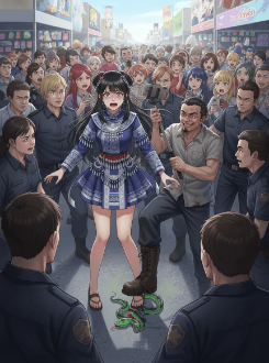 Thánh Nữ Miêu Tộc Chấn Động Giới Anime