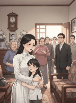 Ba Tôi Mất Khiến Mẹ Con Tôi Không Nơi Nương Tựa