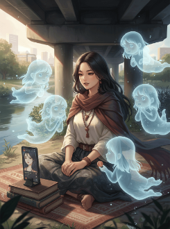 Làm Ma Mà Nghèo Rớt Tôi Phải Lên Nhân Gian Kiếm Tiền