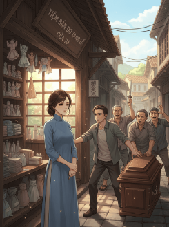 Tiệm Bán Đồ Tang Lễ Của Bà
