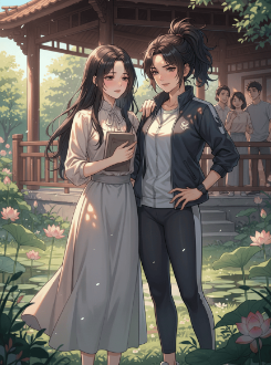 Chị Gái Văn, Em Gái Võ