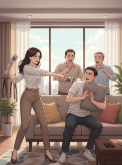 Tôi ” Tác Động Vật Lý” Cả Gia Đình Nhà Chồng