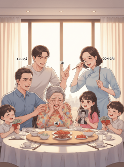 Mẹ Tôi Lì Xì Cho Con Gái Tôi Bằng Ảnh Của Ngũ Bách