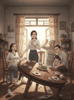 Bữa Cơm Cuối Cùng Trong Nhà Chồng