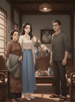 Hạ Tuyền, Con Bà Phương