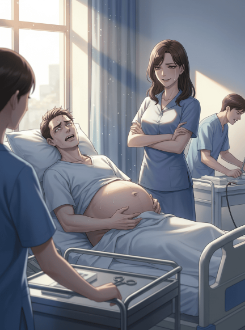 Mang Thai Chín Tháng, Chồng Thay Thế Tôi Sinh Con