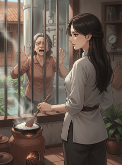 Mẹ Chồng Bị Nhốt Trong Lò Hơi, Tôi Lại Quay Về Nhà Nấu Cơm