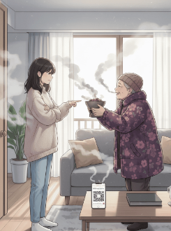 Bà Cụ Hàng Xóm Khó Chịu