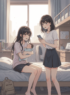 Bạn Cùng Phòng Lén Sinh Con Trong Ký Túc Xá