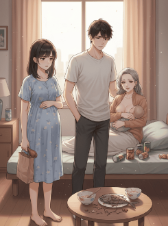 Chồng Đón Chị Dâu Về Nhà Chăm Sóc