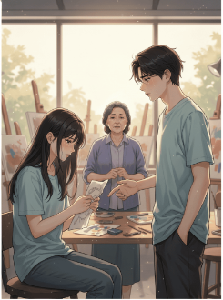 Bức Tranh Vẽ Con Gái Tôi