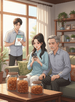 Ba Mẹ Cho Hai Hũ Vàng Làm Của Hồi Môn