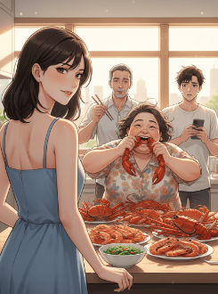 Sống Lại, Tôi Để Mẹ Chồng Ăn Hải Sản Thoải Mái