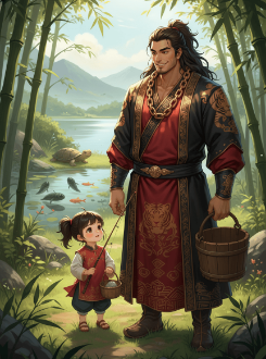 Bé Con Loài Người Trong Hang Ổ Yêu Quái