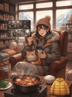 Nghe Lén Bạn Trai Nói Mớ, Tôi Bắt Đầu Tích Trữ Hàng Trước Tận Thế