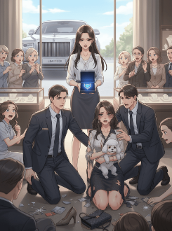 Dây Chuyền Kim Cương Và Con Chó