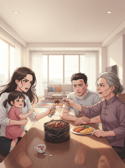 Con Gái Tôi, Họ Bảo Chỉ Đáng Ăn Cơm Thừa