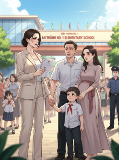 Dắt Con Riêng Đi Nhập Học