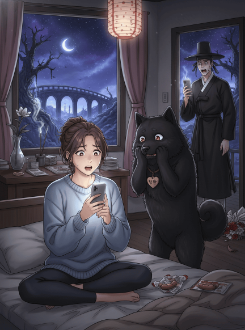 Chú Chó Đen Tại Địa Phủ