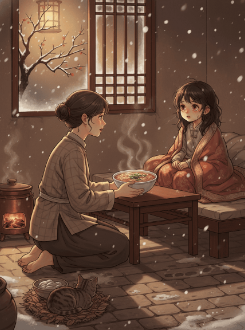 Bát Mì Thanh Xuân Trong Đêm Tuyết