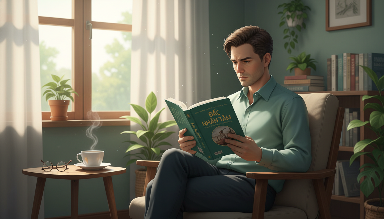 Đọc và suy ngẫm để áp dụng Đắc Nhân Tâm hiệu quả. - Đắc Nhân Tâm: Review cuốn sách thay đổi cuộc đời bạn triệt để