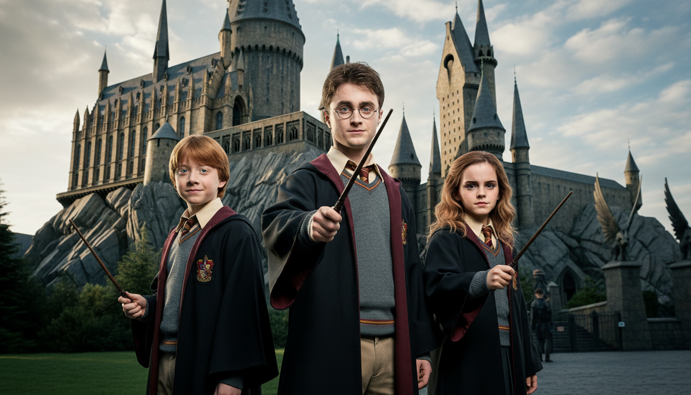 Bộ ba Harry Potter, Hermione và Ron đã trở thành biểu tượng của tuổi thơ - Harry Potter: Giải mã ảnh hưởng sâu rộng đến văn hóa đại chúng